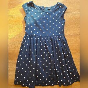 GAP KIDS Blue White Polka Dot Girls Dress Size XXL 14-16